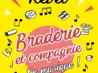 braderie dans les rues de revel le 10 aout 2019